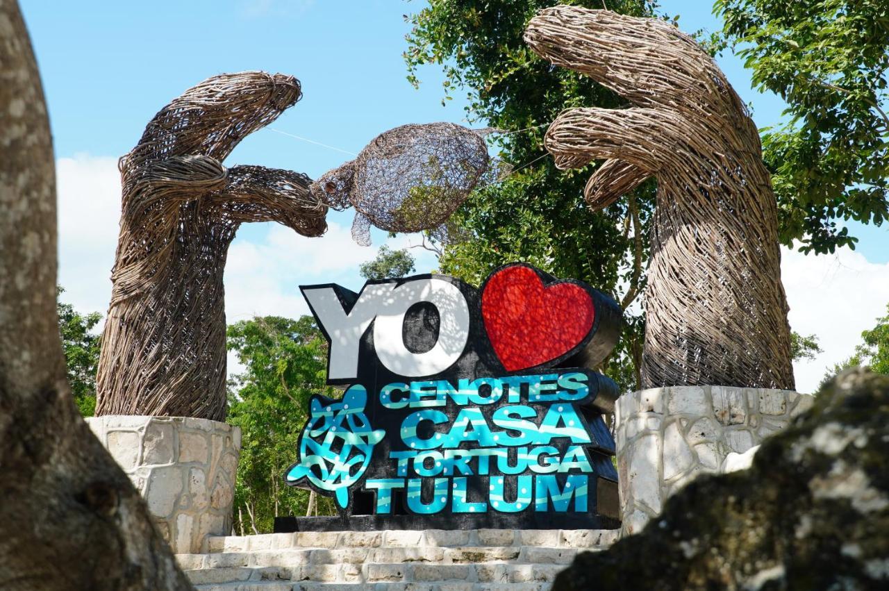 Hotel Casa Tortuga Tulum - Cenotes Park Inclusive Eksteriør bilde