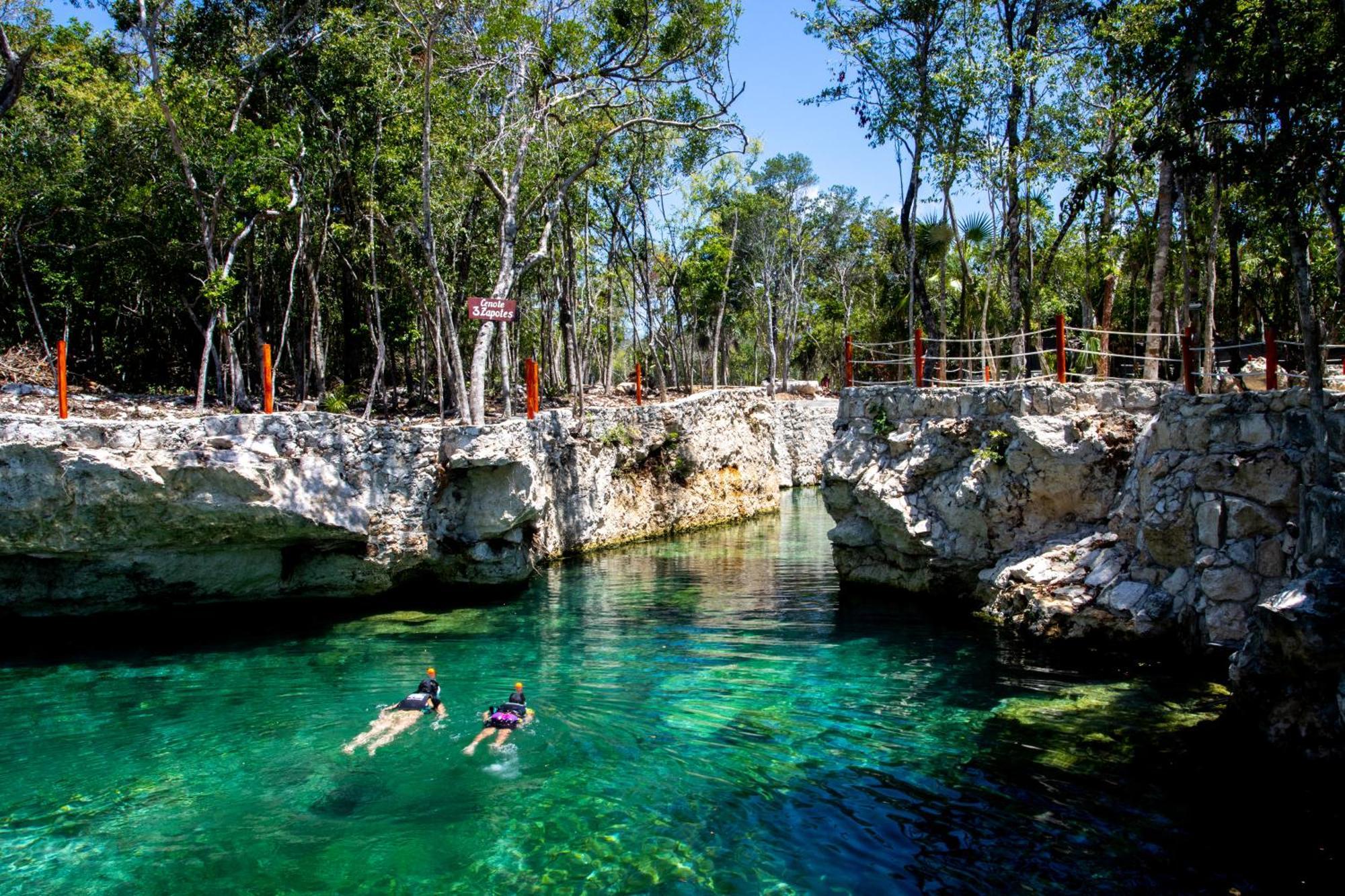 Hotel Casa Tortuga Tulum - Cenotes Park Inclusive Eksteriør bilde Cenote in Quintana Roo, Mexico